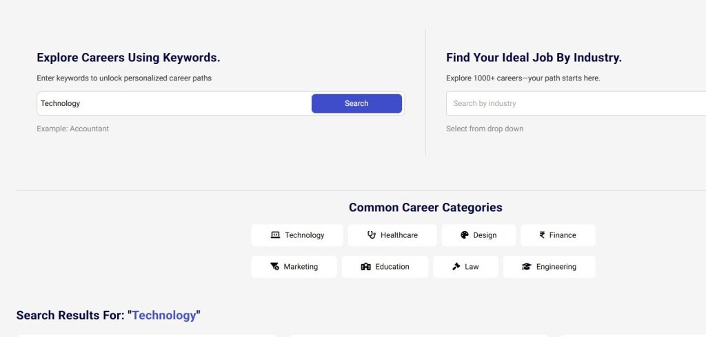 Screenshot Jobslist
